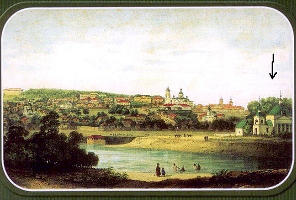 Церковь Всех Святых на Всехсвятском кладбище, Пенза (Пенза, город, Пензенская область). архивная фотография, Фото с сайта http://old-penza.livejournal.com/8549.html