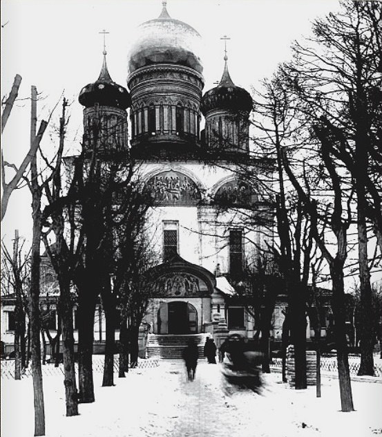 Симонов мужской монастырь. Собор Успения Пресвятой Богородицы, Даниловский (Южный административный округ (ЮАО), г. Москва). архивная фотография, Вострышев, Шокарев 