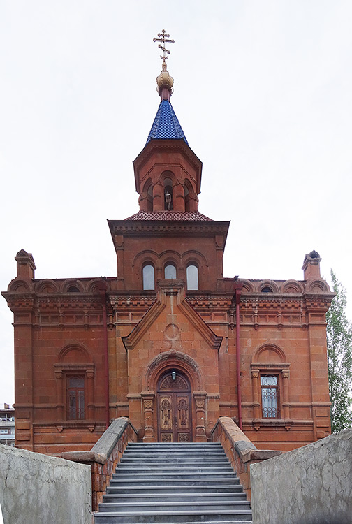 Церковь Покрова Пресвятой Богородицы, Ереван (Армения, Прочие страны). фасады, Западный фасад