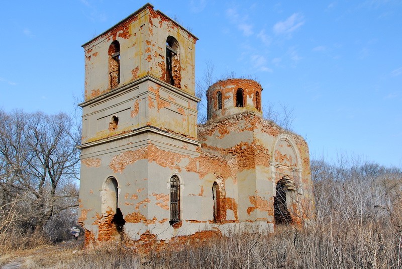 Церковь Казанской иконы Божией Матери, Луговое (Кимовский район, Тульская область). фасады