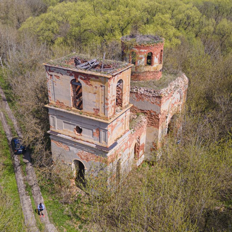 Церковь Казанской иконы Божией Матери, Луговое (Кимовский район, Тульская область). фасады