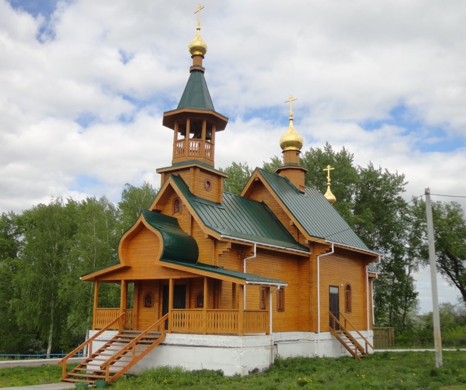 Ачка. Церковь Вознесения Господня (новая). фасады