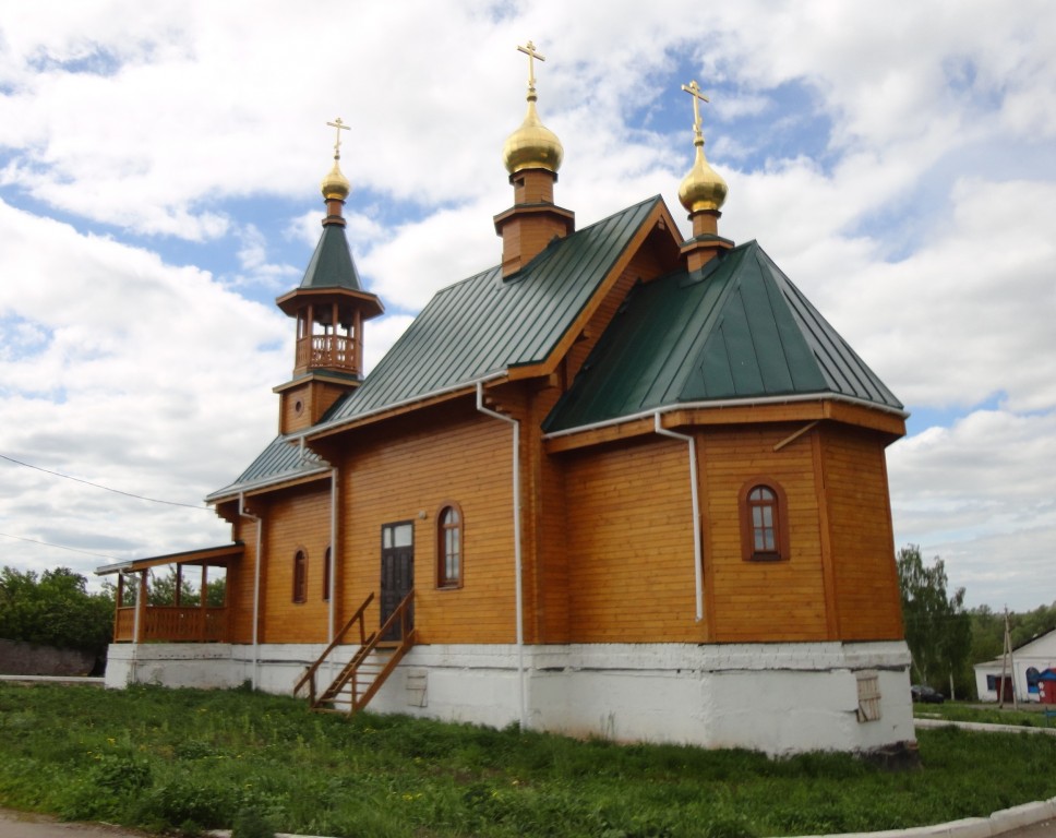 Ачка. Церковь Вознесения Господня (новая). фасады