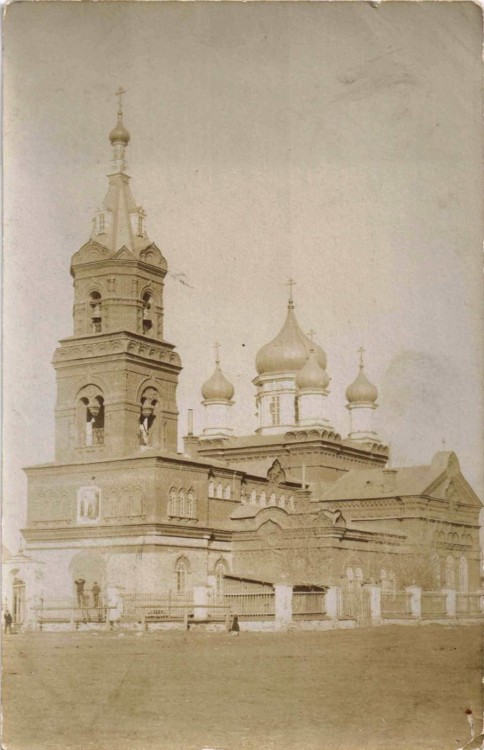 Верхнеуральск. Церковь Благовещения Пресвятой Богородицы. архивная фотография, Фото 1915 года
