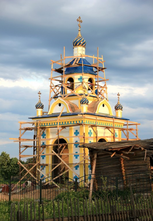 Часовня Георгия Победоносца, Савватеевщина (Юрьянский район, Кировская область). документальные фотографии