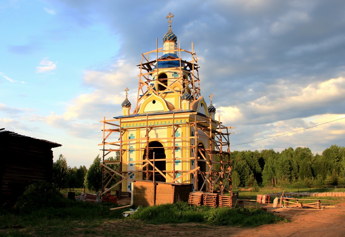 Часовня Георгия Победоносца, Савватеевщина (Юрьянский район, Кировская область). документальные фотографии