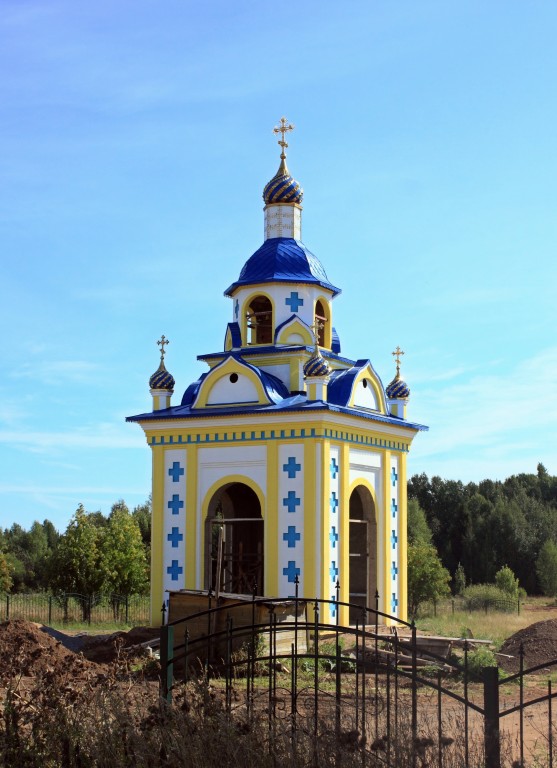 Часовня Георгия Победоносца, Савватеевщина (Юрьянский район, Кировская область). фасады, Вид с северо-запада