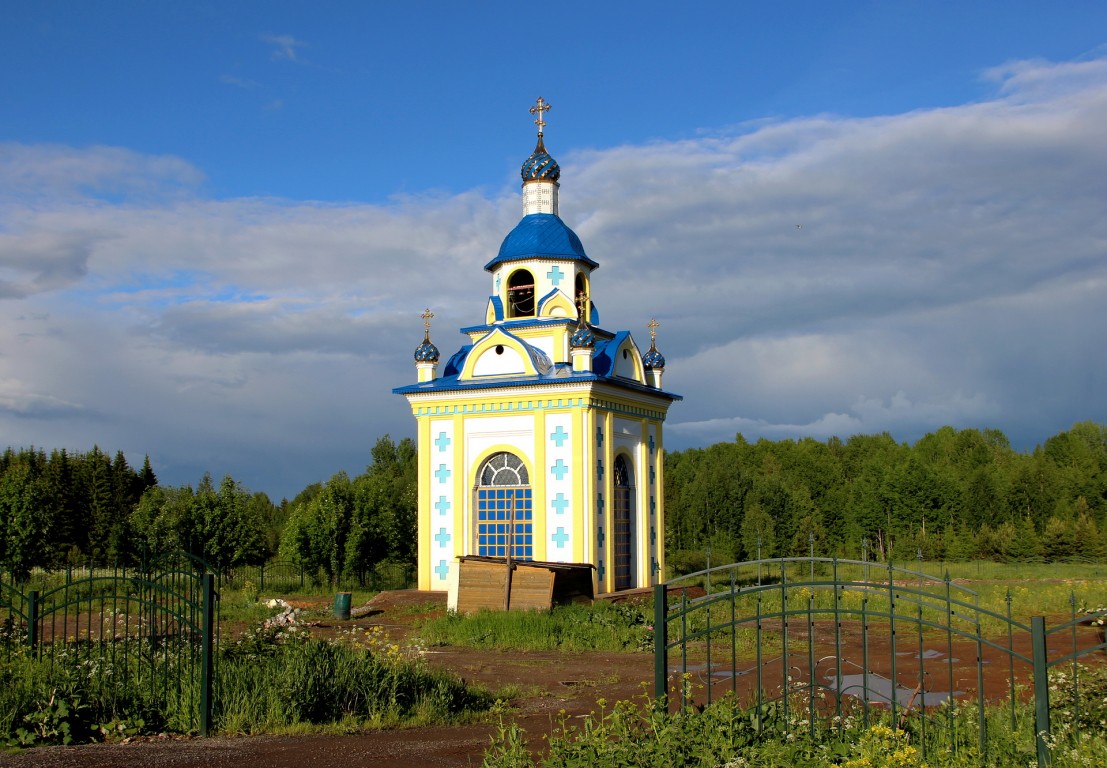 Часовня Георгия Победоносца, Савватеевщина (Юрьянский район, Кировская область). фасады