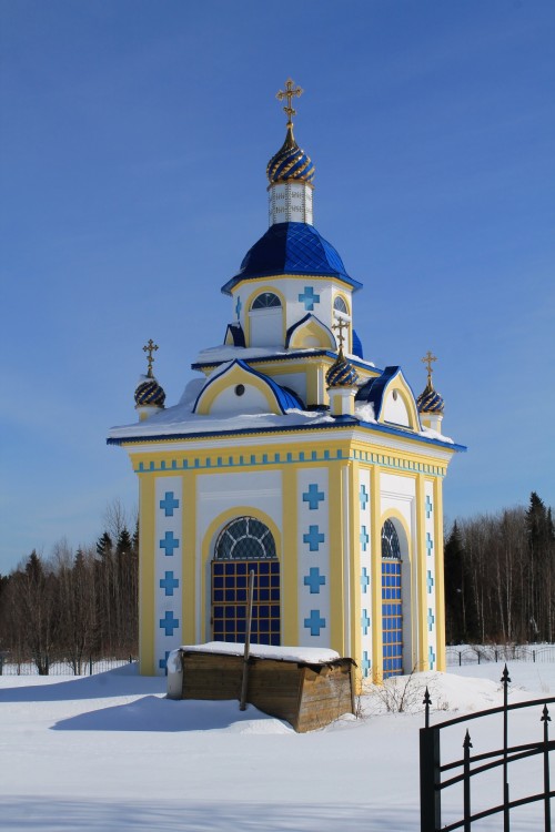 Часовня Георгия Победоносца, Савватеевщина (Юрьянский район, Кировская область). фасады