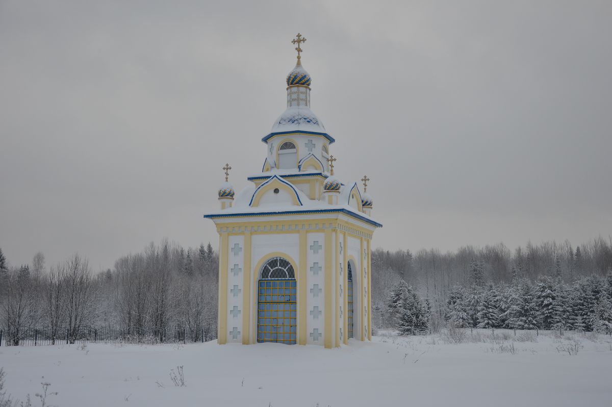 Часовня Георгия Победоносца, Савватеевщина (Юрьянский район, Кировская область). фасады