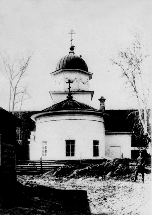 Церковь Троицы Живоначальной единоверческая, Шадринск (Шадринский район и г. Шадринск, Курганская область). архивная фотография, фото 1924 год с сайта https://pastvu.com/p/404396