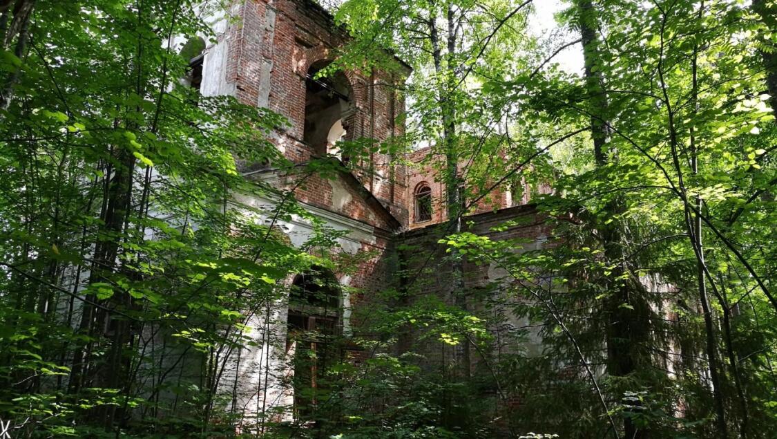 Церковь Троицы Живоначальной, Рамешки, урочище (Чухломский район, Костромская область). фасады