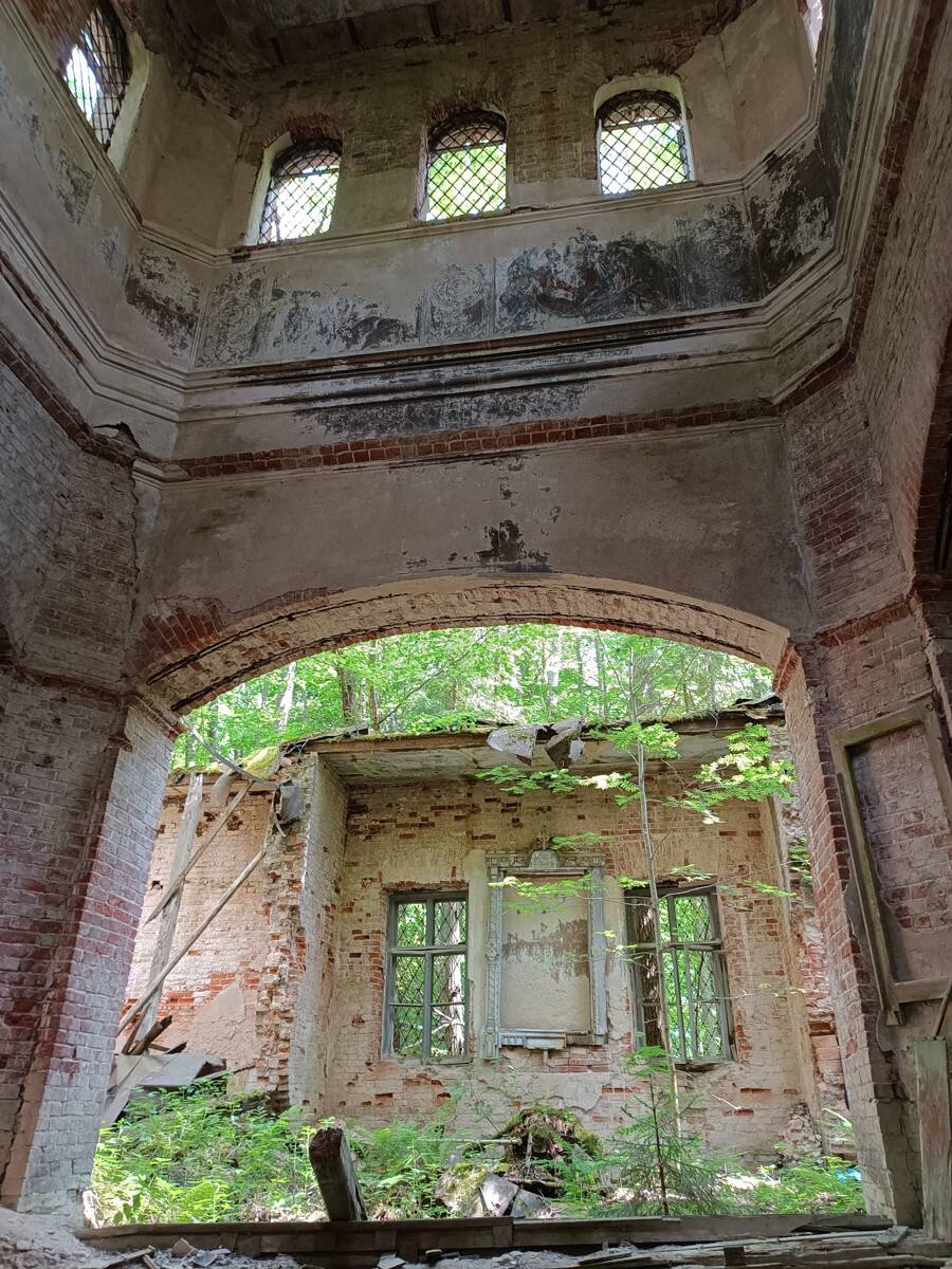 Церковь Троицы Живоначальной, Рамешки, урочище (Чухломский район, Костромская область). интерьер и убранство