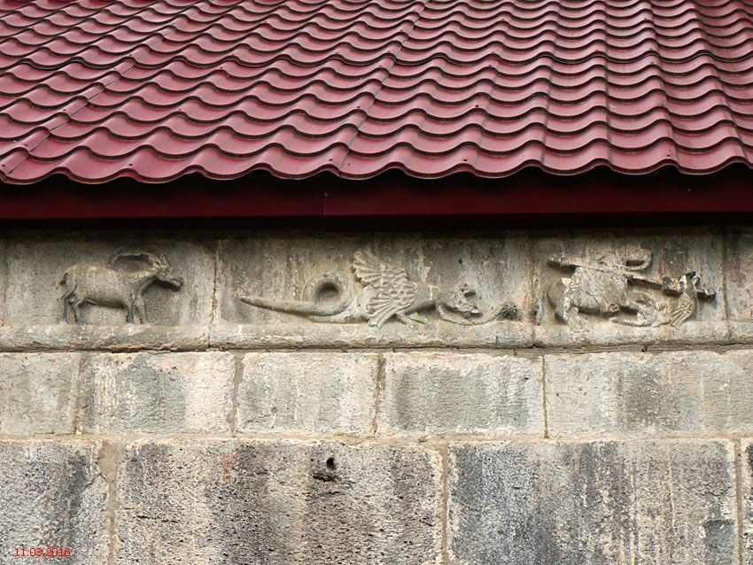 Георгиевский монастырь. Церковь Георгия Победоносца, Садгери (Самцхе-Джавахети, Грузия). архитектурные детали