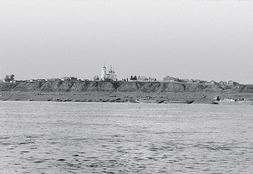 Верхне-Имбатское. Церковь Успения Пресвятой Богородицы. архивная фотография, Старинное фото