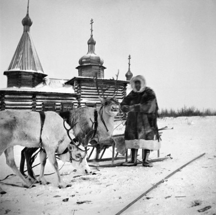 Церковенка, урочище. Церковь Николая Чудотворца. архивная фотография, Фото 1913 года. Автор Кай Доннер