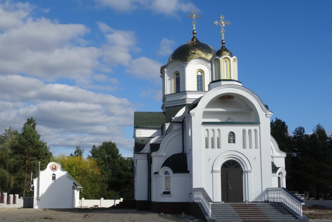 Церковь Феодосия Черниговского, Житковичи (Житковичский район, Беларусь, Гомельская область). фасады