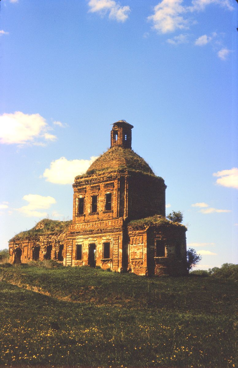 документальные фотографии. Церковь Спаса Всемилостивого, Спасское (Щёкинский район, Тульская область)