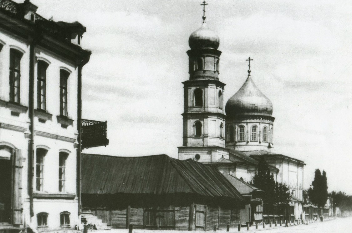 Церковь Воскресения Словущего, Орёл (Орёл, город, Орловская область). архивная фотография, 1900—1917 год фото с сайта https://pastvu.com/p/177684