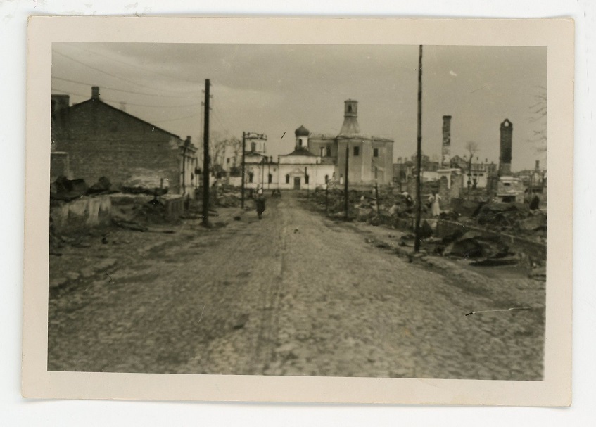 Витебск. Церковь Илии Пророка (деревянная). архивная фотография, Ильинская и Покровская церкви. Фото 1941 г. с аукциона e-bay.de