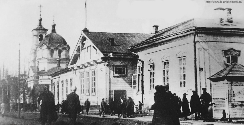 Церковь Илии Пророка (единоверческая), Ижевск (Ижевск, город, Республика Удмуртия). архивная фотография, 1935 год фото с сайта https://pastvu.com/p/223889