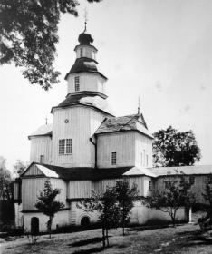 Новгород-Северский. Церковь Покрова Пресвятой Богородицы в слободке Сухомлинке