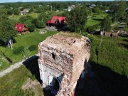 Церковь Троицы Живоначальной Киснемского Погоста, , Троицкое, Вашкинский район, Вологодская область