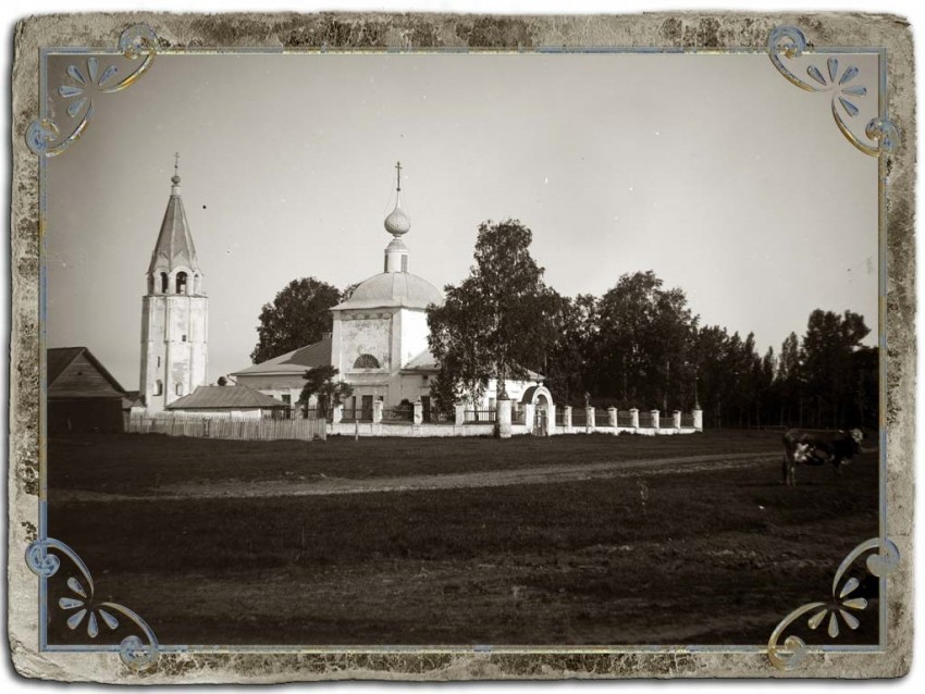 Церковь Благовещения Пресвятой Богородицы на Зборовской горе, Кашин (Кашинский городской округ, Тверская область). архивная фотография, фото 1900—1910 год Источник http://kashin.fo.ru/image/43440_Фотограф_Колотильщиков_В.А._г._Кашин#/image_240558