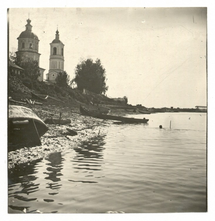 Вологда. Церковь Рождества Христова в Турундаеве. архивная фотография, Фото из фонда В.И.Соколова (ГАВО5137-1-12.Д.12-Т.1.Ч.2.Л.86.Церковь в Турундаево)