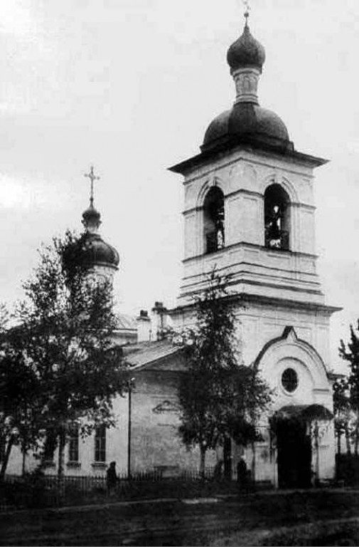 Вологда. Церковь Вознесения Господня на Известной горе. архивная фотография, Б.И. Дунаев фото 1914 год с сайта http://www.booksite.ru/cherch/vologda/voznesenie.htm