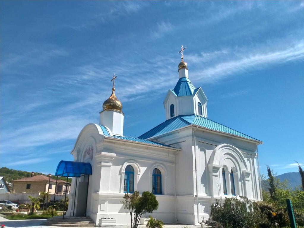 Церковь Успения Пресвятой Богородицы, Высокое (Сочи, город, Краснодарский край). фасады
