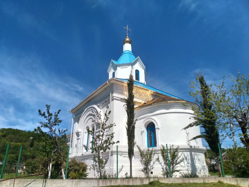 Церковь Успения Пресвятой Богородицы, Высокое (Сочи, город, Краснодарский край). фасады