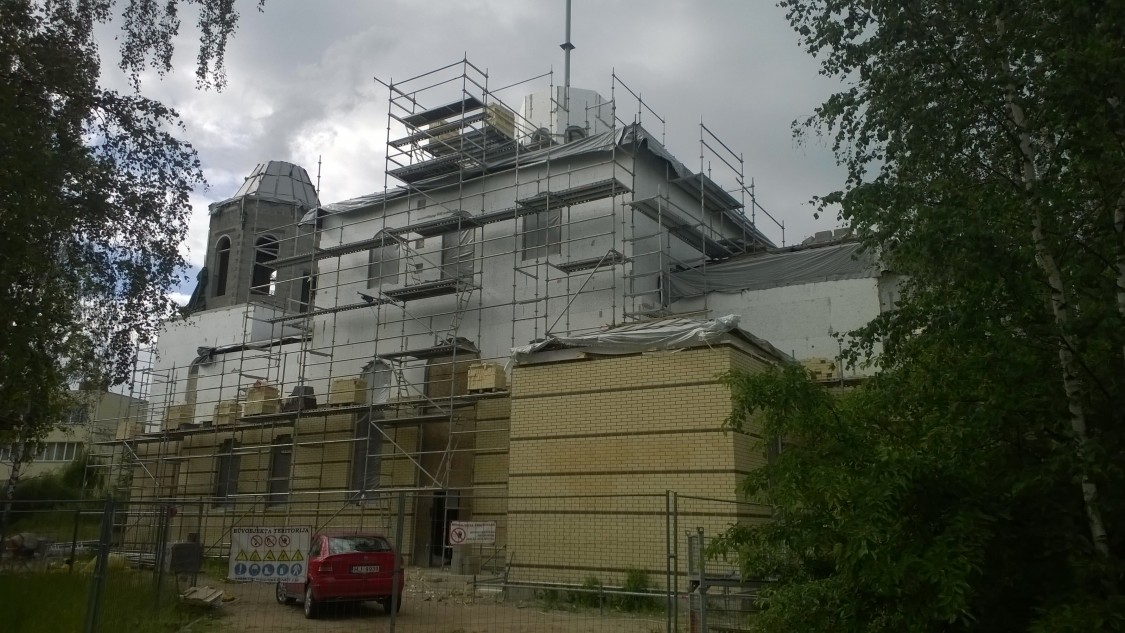 Церковь Димитрия Солунского, Олайне (Олайнский край, Латвия). фасады