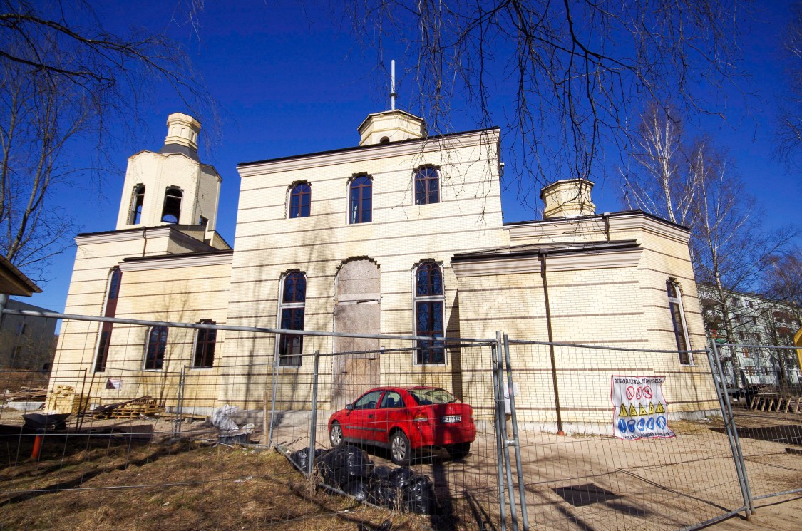 Церковь Димитрия Солунского, Олайне (Олайнский край, Латвия). фасады