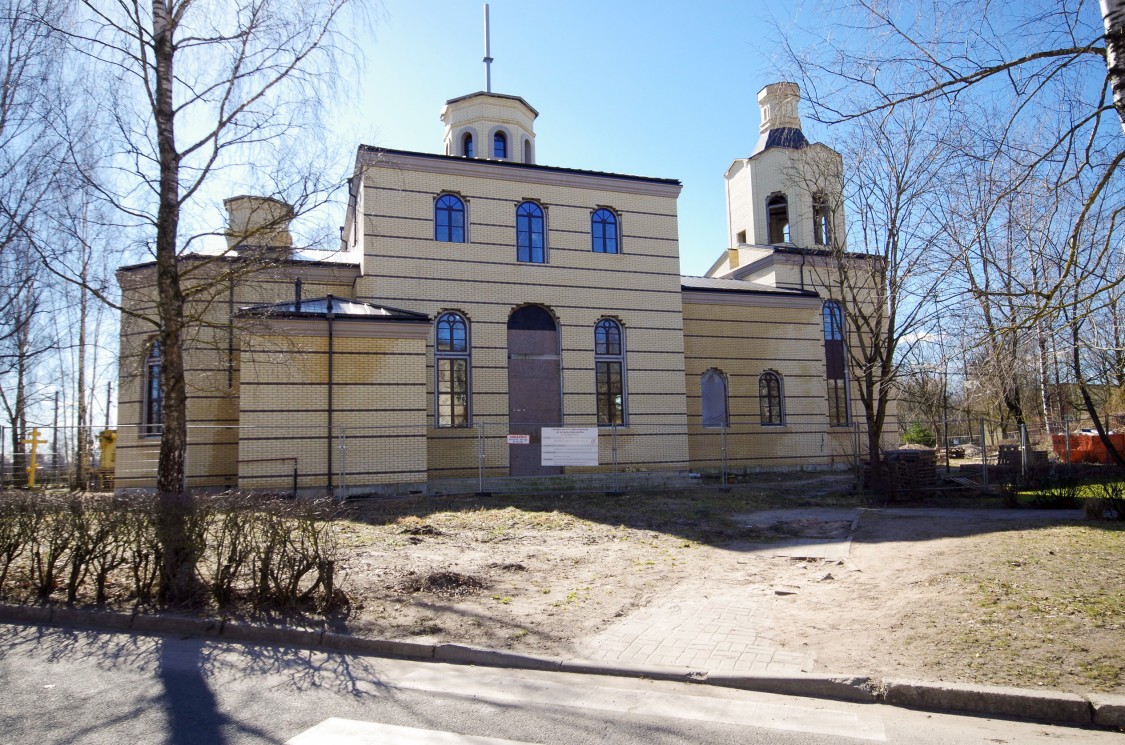 Олайне. Церковь Димитрия Солунского. фасады