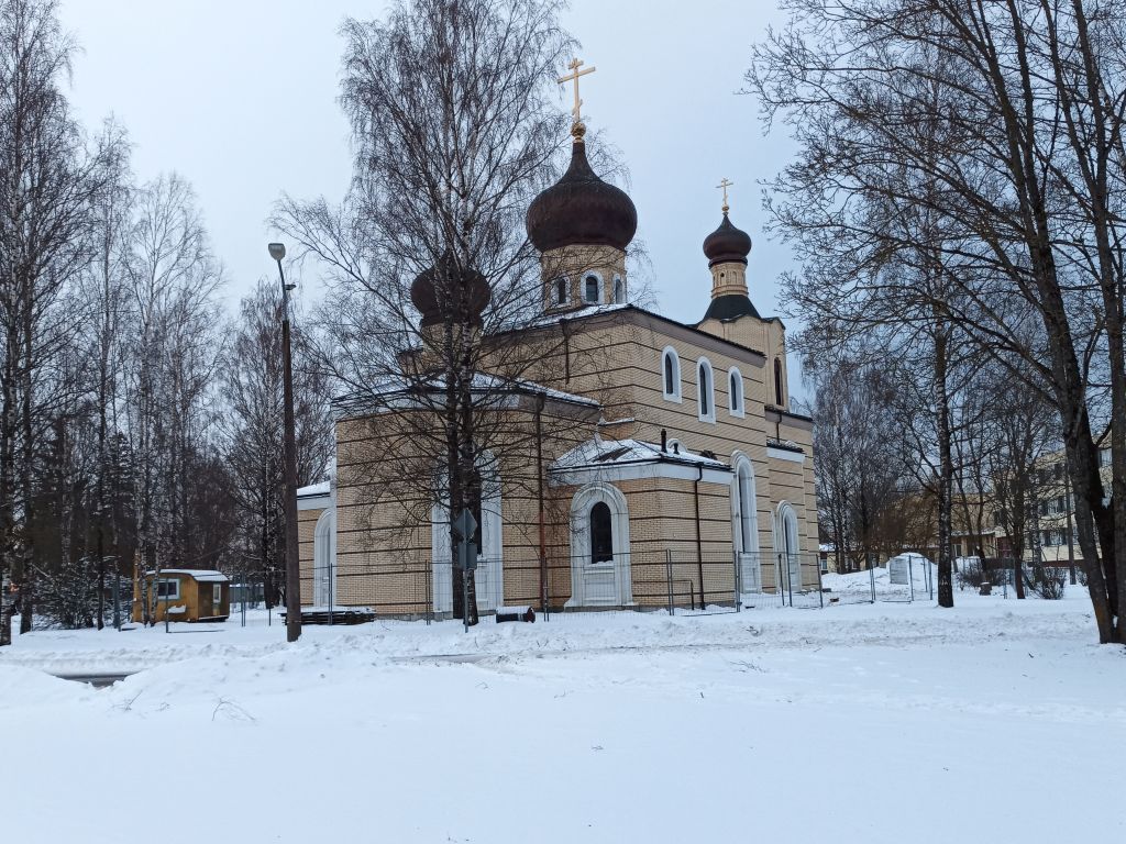 Церковь Димитрия Солунского, Олайне (Олайнский край, Латвия). фасады, Вид со стороны алтаря