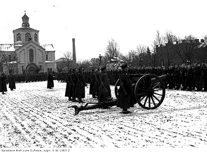 Варшава. Церковь Мартиниана при лейб-гвардии уланском полку. архивная фотография, Фото с сайта http://forum.vgd.ru/post/595/47858/p1440008.htm