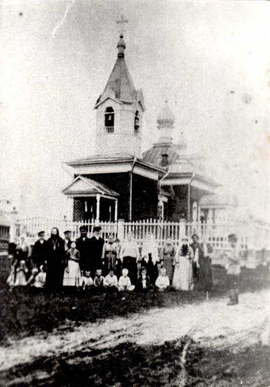 Церковь Петра и Павла, Колпашево (Колпашевский район, Томская область). архивная фотография, Фото с сайта: http://kolpashevo.cerkov.ru/stroitelstvo xrama/