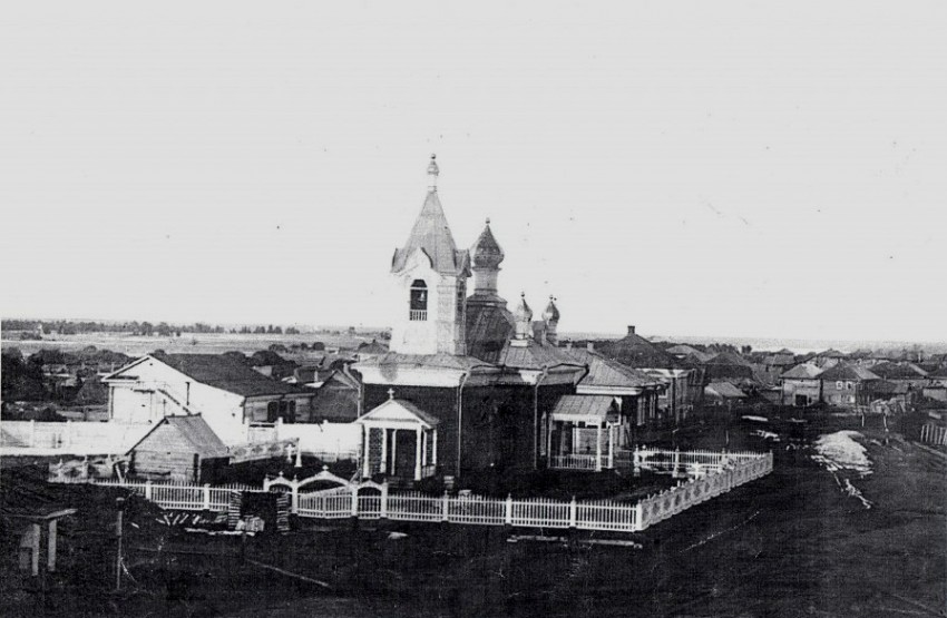 Церковь Петра и Павла, Колпашево (Колпашевский район, Томская область). архивная фотография, Фото с сайта: http://kolpashevo.cerkov.ru/stroitelstvo xrama/