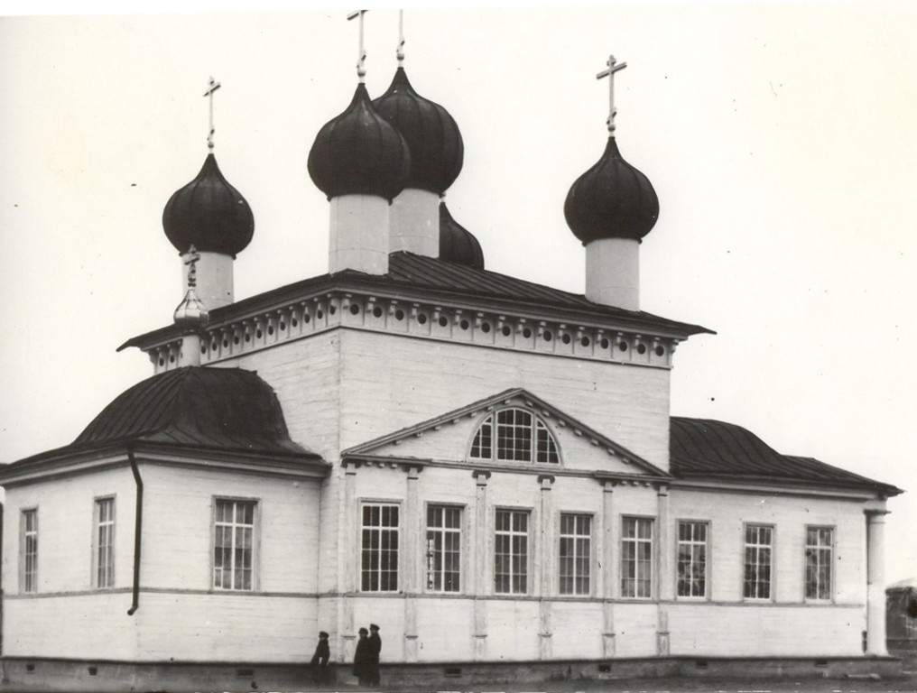 Каргополь. Церковь Владимирской иконы Божией Матери. архивная фотография, Автор:Н.М.Леонтовский