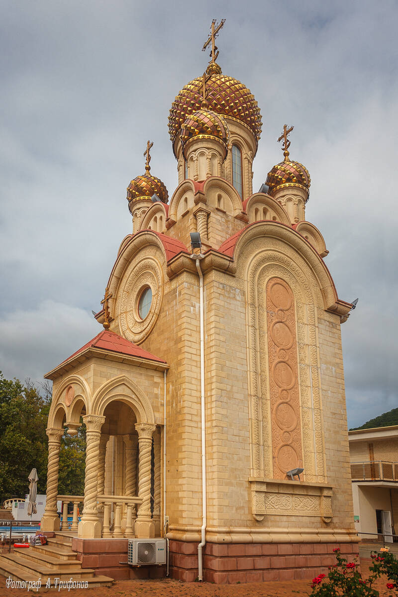 Часовня Андрея Первозванного, Архипо-Осиповка (Геленджик, город, Краснодарский край). фасады