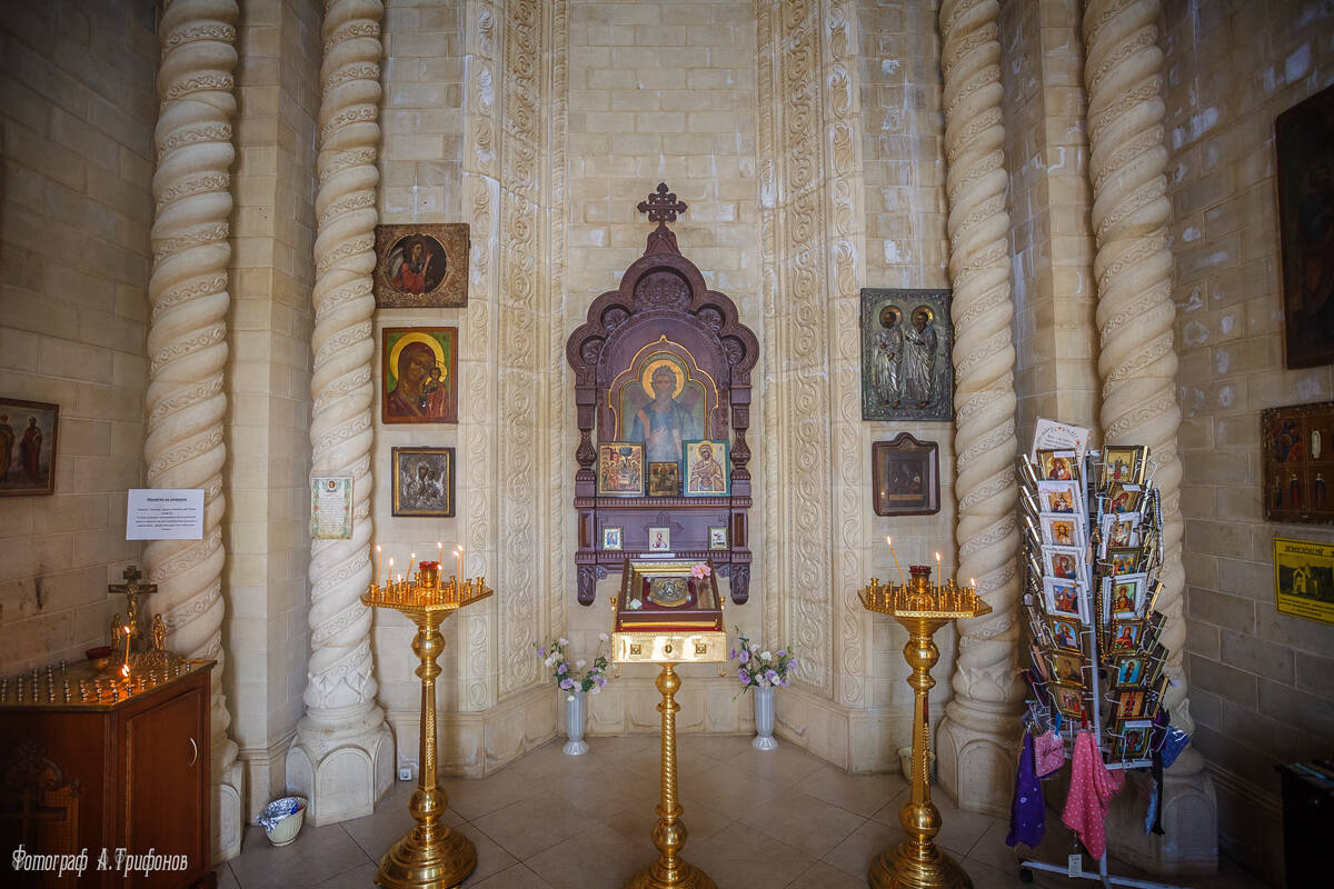 Часовня Андрея Первозванного, Архипо-Осиповка (Геленджик, город, Краснодарский край). интерьер и убранство