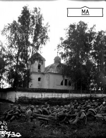 Дорогобуж. Церковь Воздвижения Креста Господня на Дмитриевском кладбище