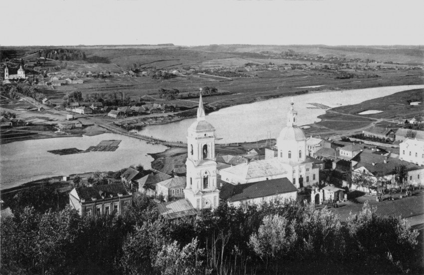 Дорогобуж. Церковь Покрова Пресвятой Богородицы. архивная фотография, 1912 год с http://keytown.me/wp-content/uploads/2015/08/1737744.jpg