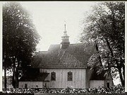 Церковь Николая Чудотворца, Предыдущая церковь. Фото с сайта http://andcvet.narod.ru/XD/sam.html<br>, Могильница, Люблинское воеводство, Польша