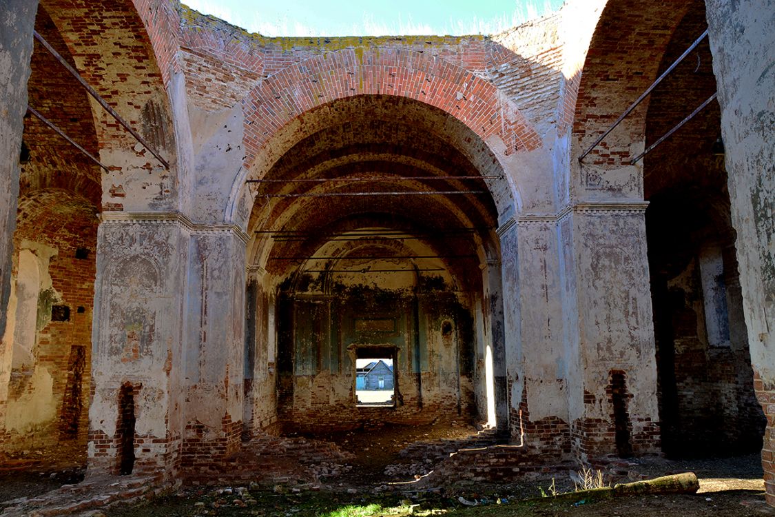 Церковь Георгия Победоносца, Тамакульское (Далматовский район, Курганская область). интерьер и убранство