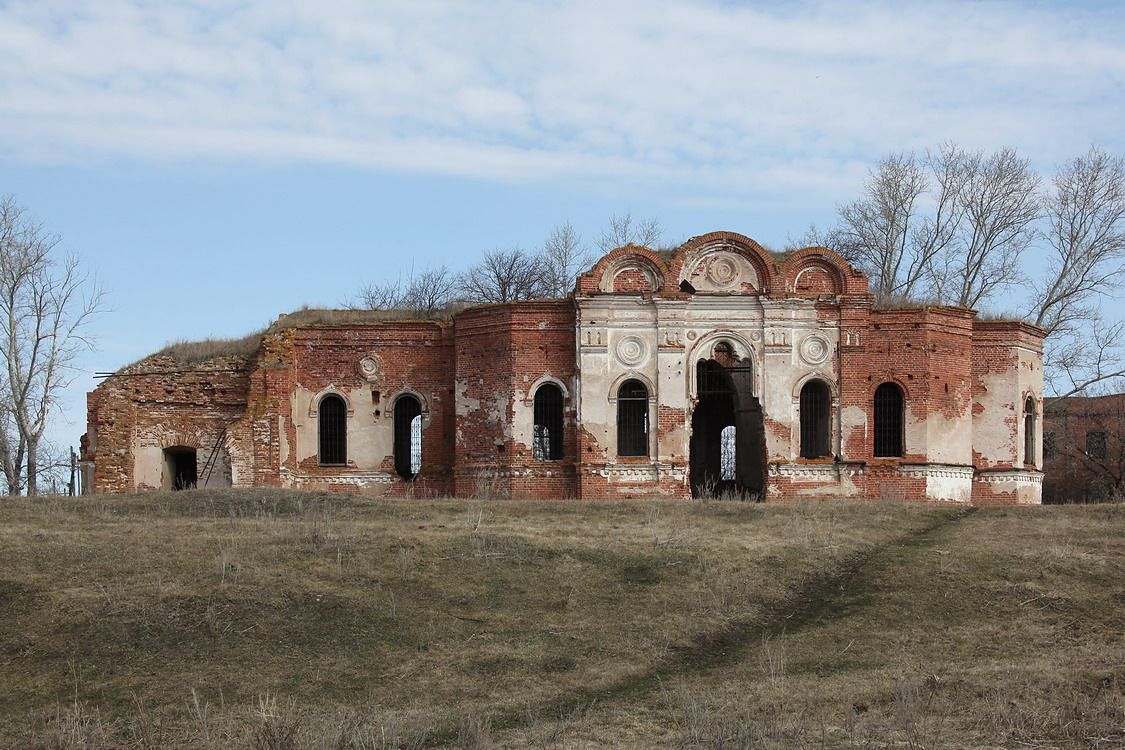 Церковь Георгия Победоносца, Тамакульское (Далматовский район, Курганская область). фасады, Южный фасад
