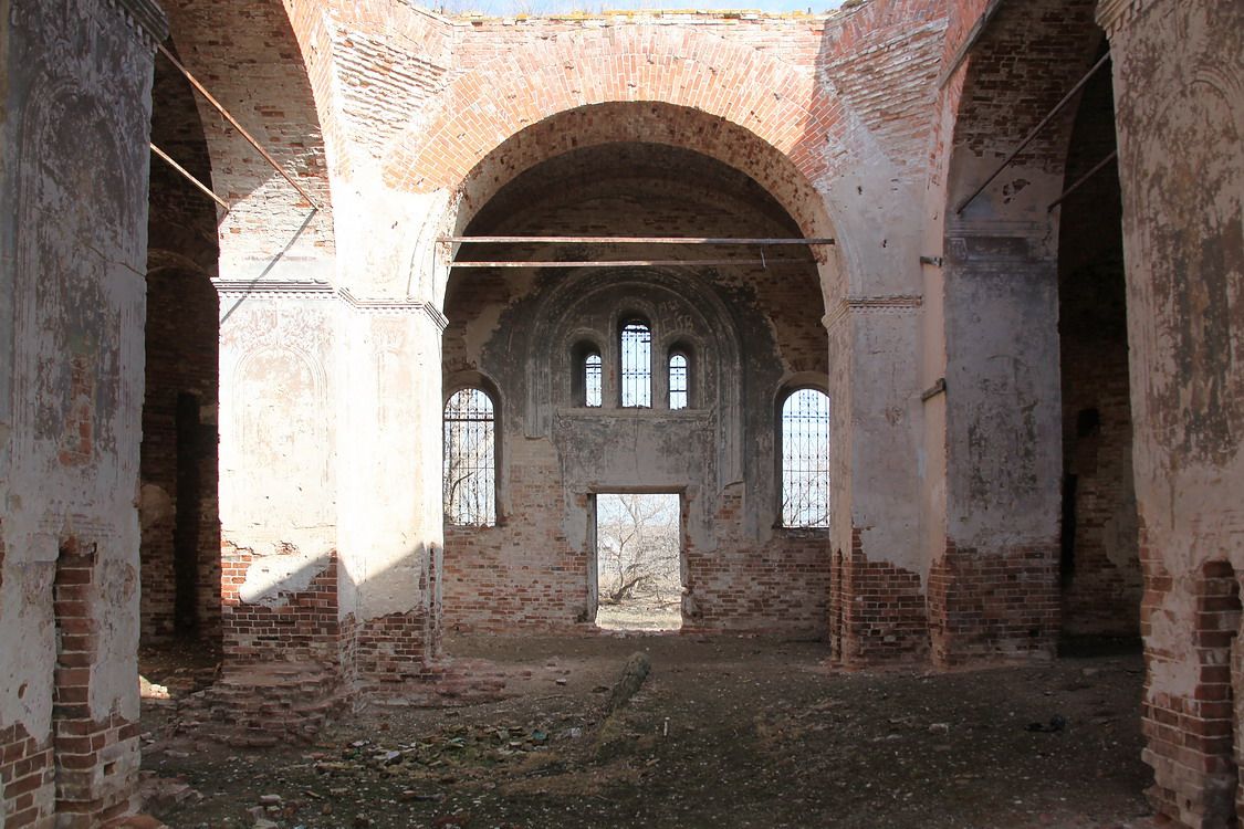 Церковь Георгия Победоносца, Тамакульское (Далматовский район, Курганская область). интерьер и убранство, Северная часть основного объёма храма