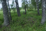 Церковь Покрова Пресвятой Богородицы, Храмовое место<br>, Остролучье (Острая Лука), Тёмкинский район, Смоленская область