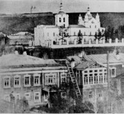 Церковь Смоленской Иконы Божией Матери в Кузнецке, 1900—1919 год фото с сайта https://pastvu.com/p/262038<br>, Новокузнецк, Новокузнецкий район и г. Новокузнецк, Кемеровская область